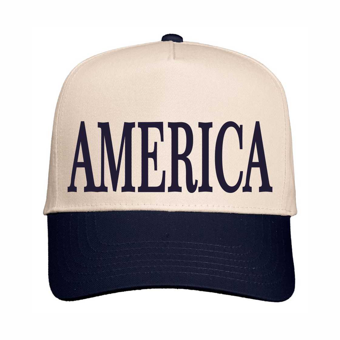 AMERICA Two-Toned Hat