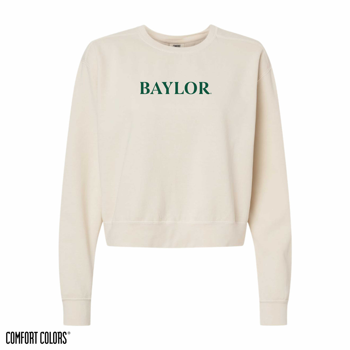Baylor Comfort Colors Mid-Length Crewneck Sweatshirt