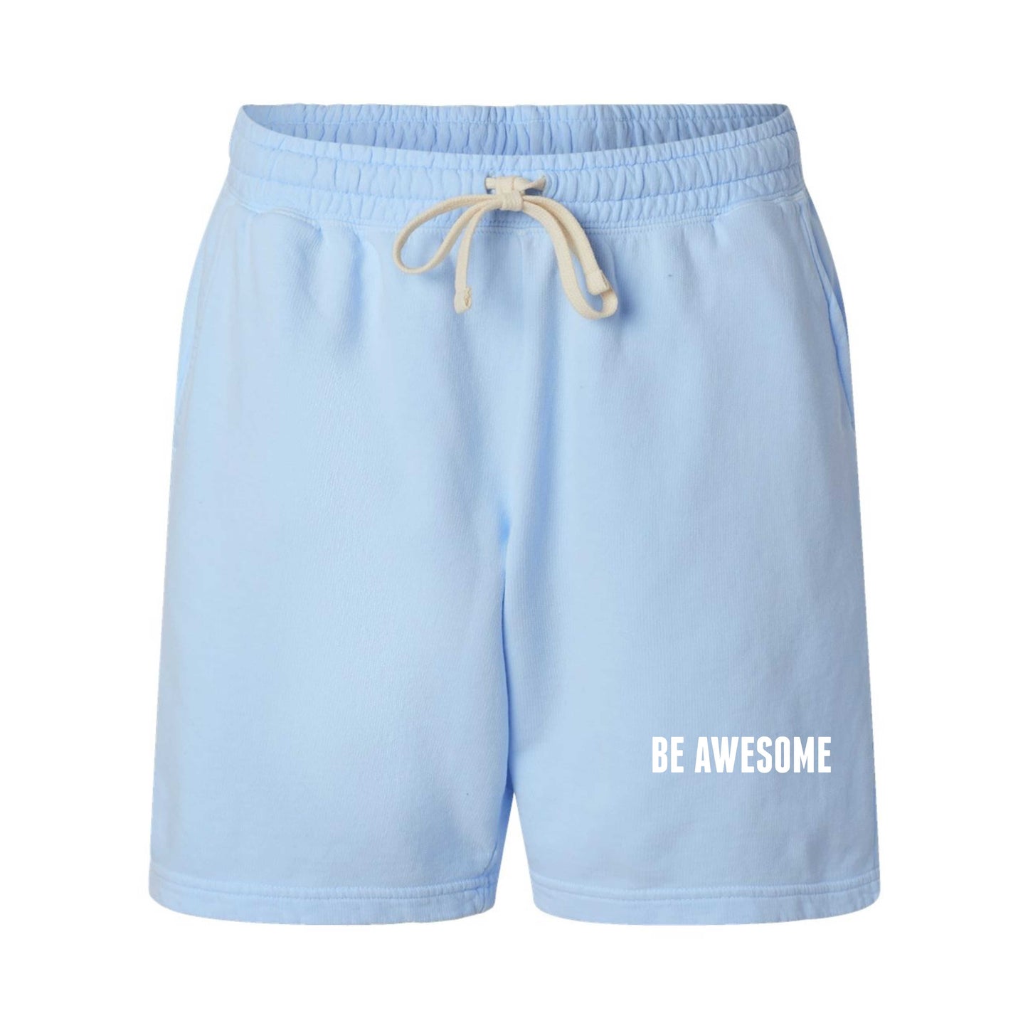 Be Awesome Comfort Colors Sweat Shorts