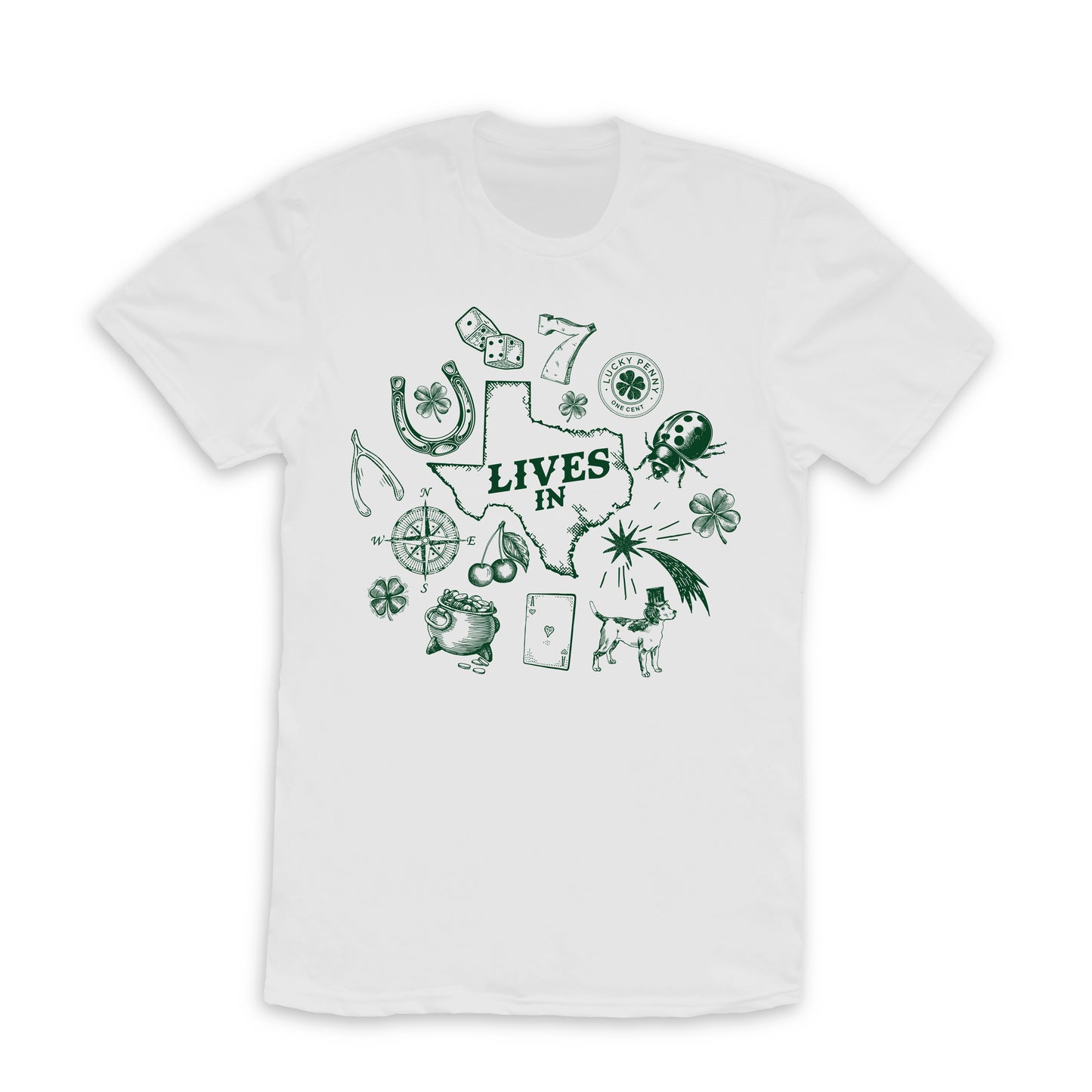 Lucky Texan Tee