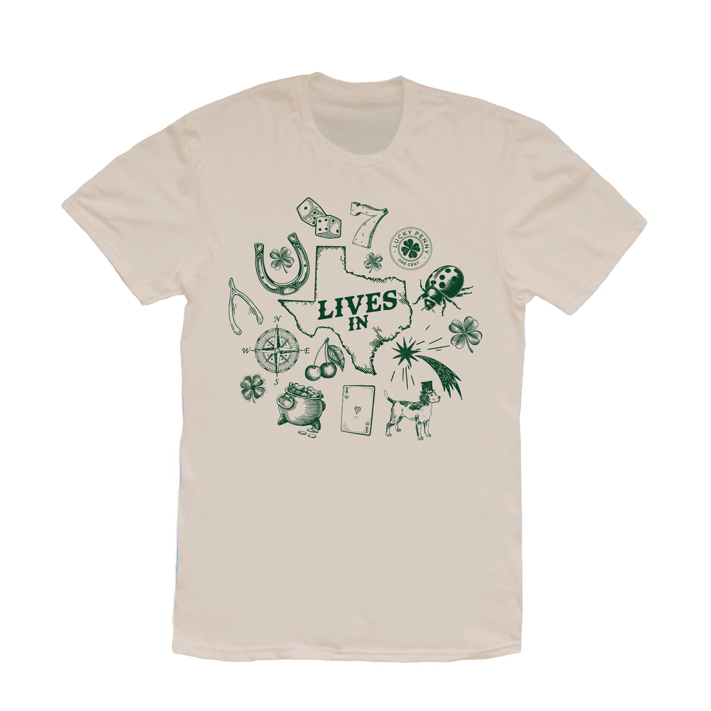 Lucky Texan Tee