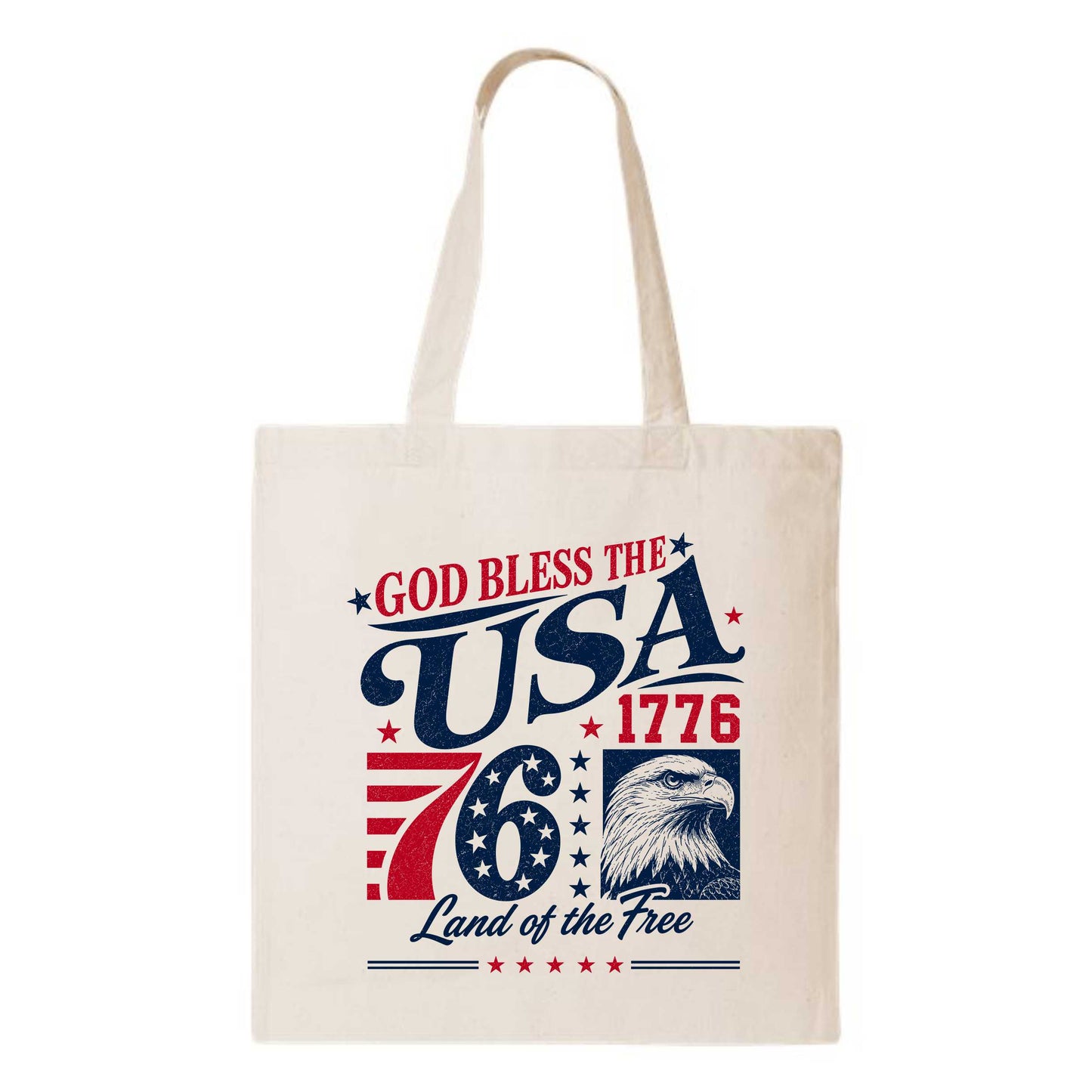 God Bless the USA Tote