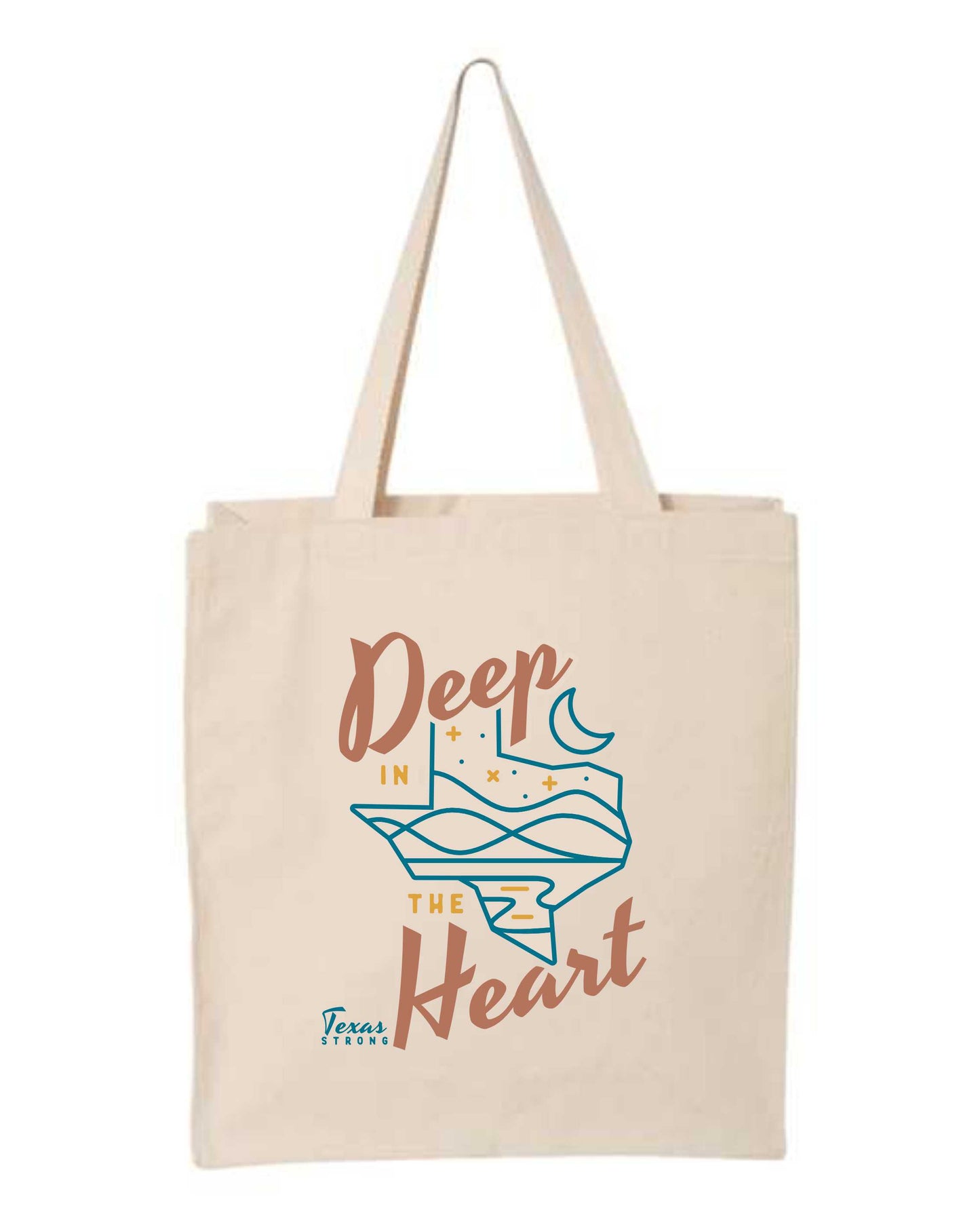 Texas Strong Deep in the Heart Tote Bag