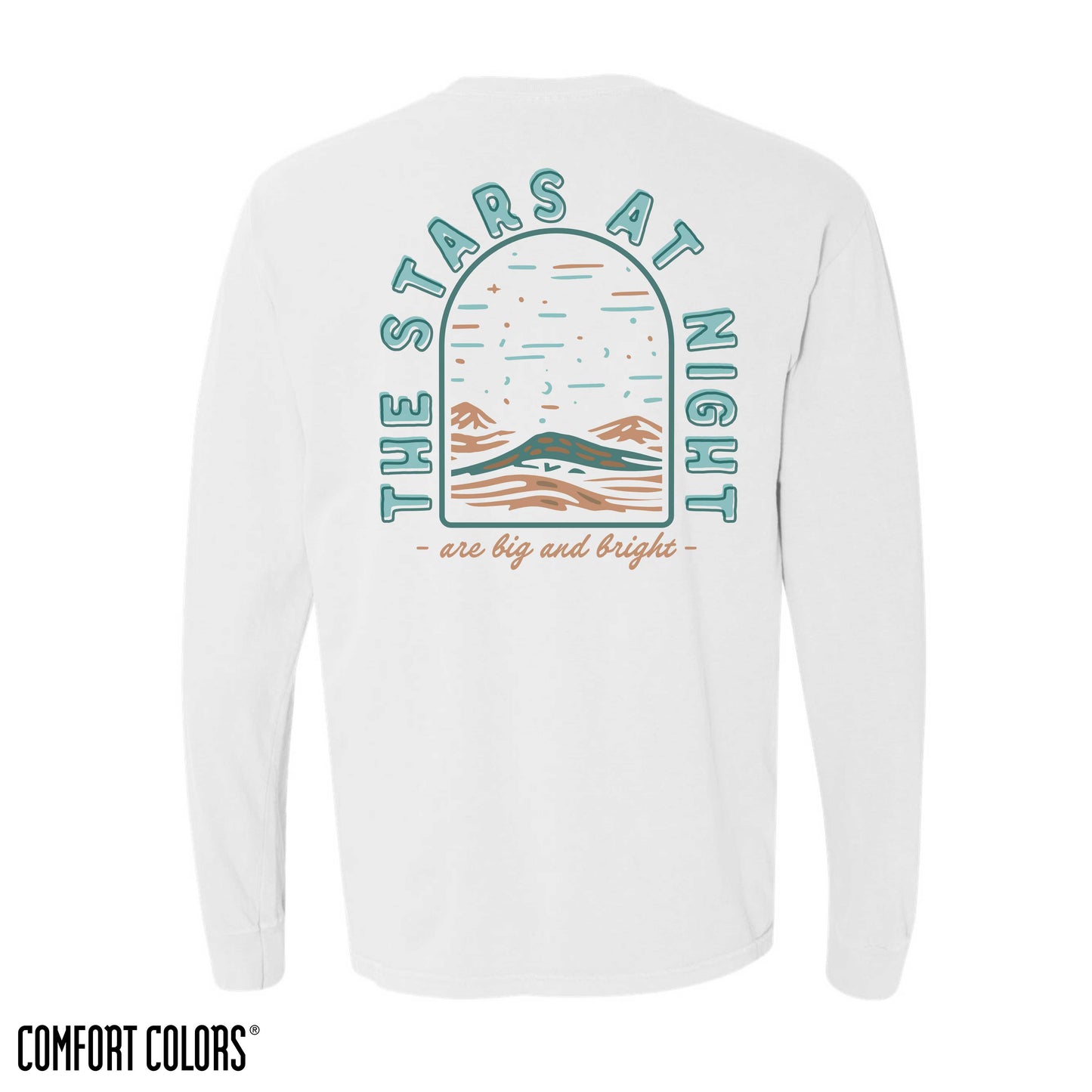 Texas Strong Stars at Night Long Sleeve