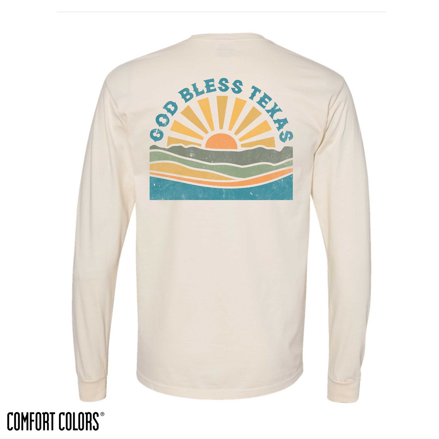 Texas Strong God Bless Texas Long Sleeve