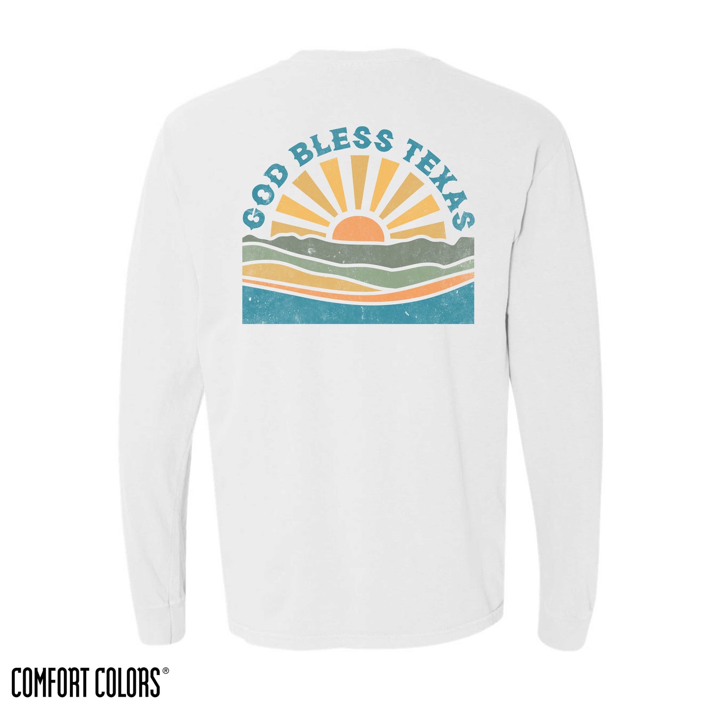Texas Strong God Bless Texas Long Sleeve
