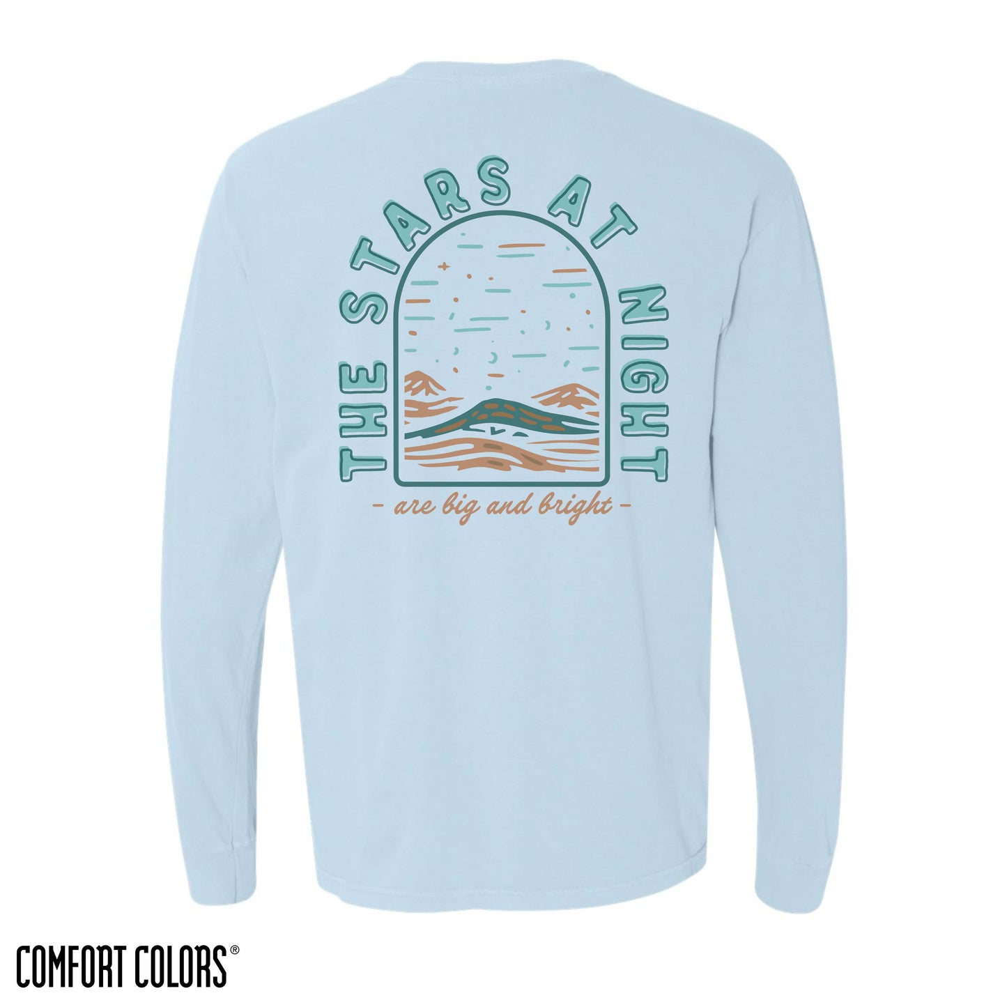 Texas Strong Stars at Night Long Sleeve