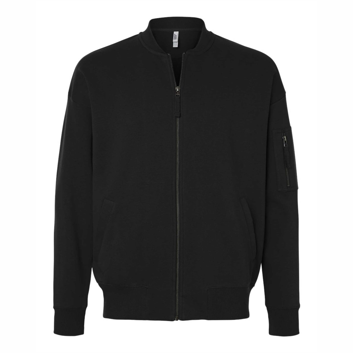 American Apparel LOGO French Terry Bomber Jacket