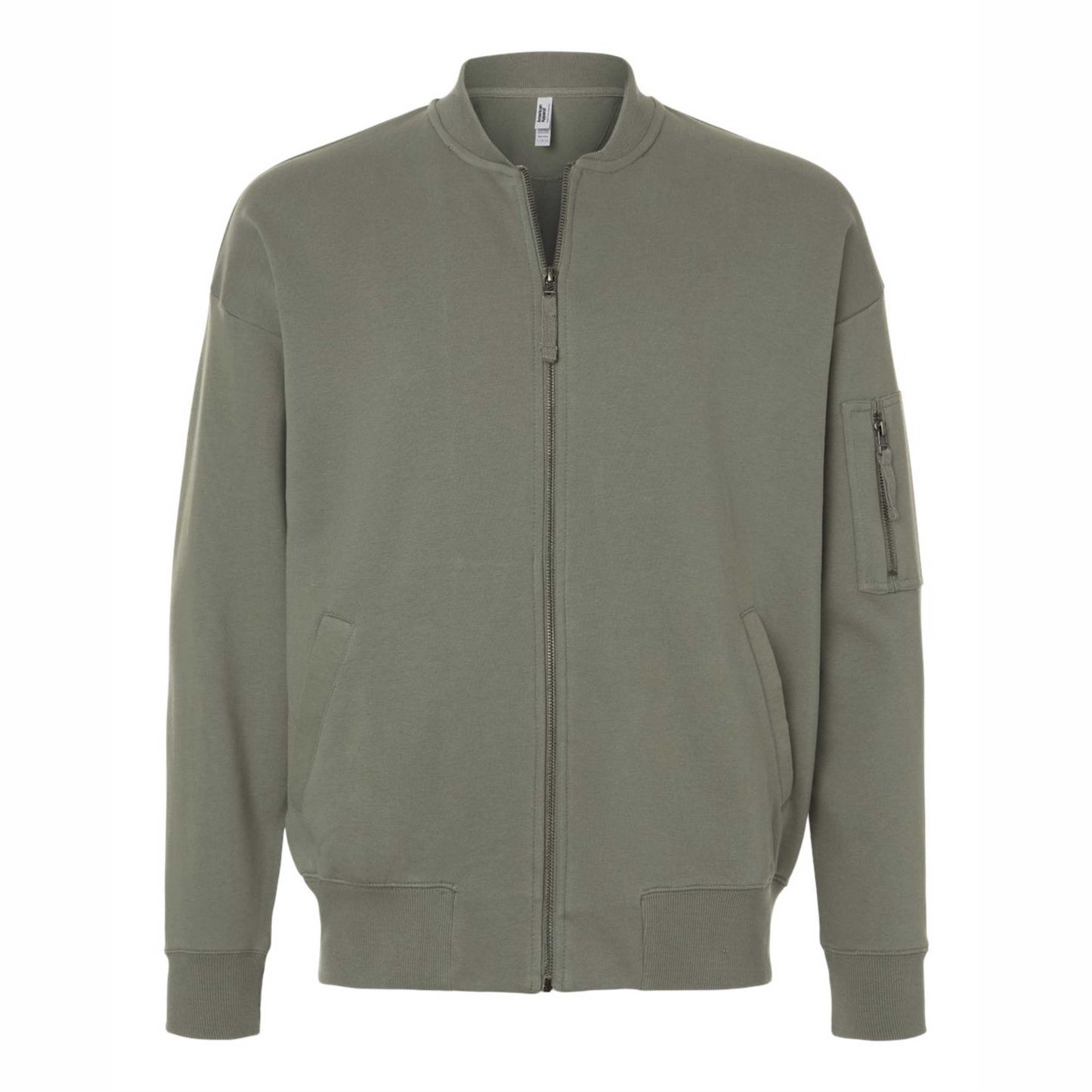 American Apparel LOGO French Terry Bomber Jacket