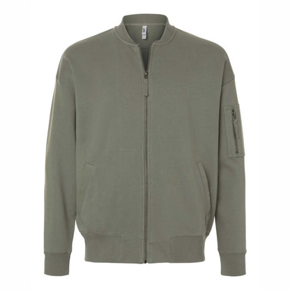 American Apparel LOGO French Terry Bomber Jacket