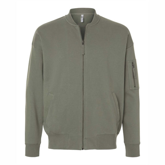 American Apparel LOGO French Terry Bomber Jacket