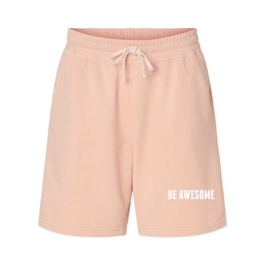 Be Awesome Comfort Colors Sweat Shorts