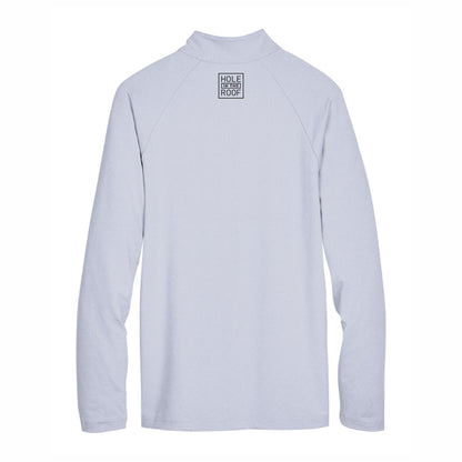 Men's Micro Stripe Quarter Zip Pullover