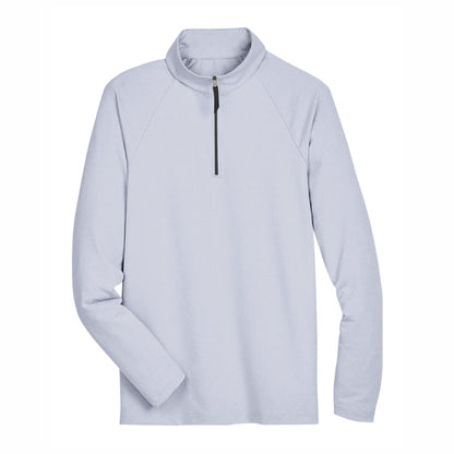 Men's Micro Stripe Quarter Zip Pullover