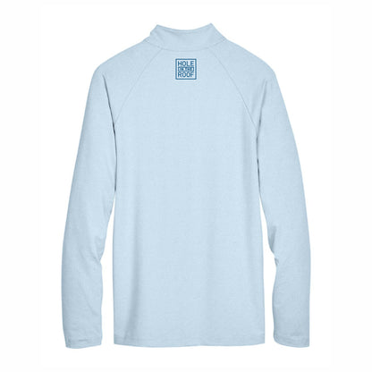 Men's Micro Stripe Quarter Zip Pullover