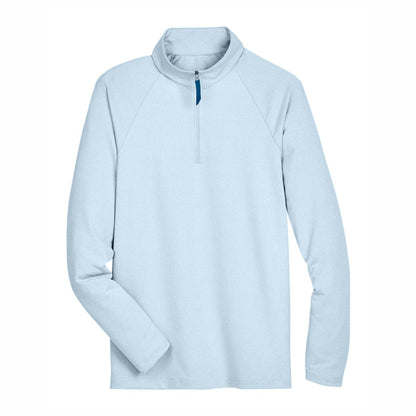 Men's Micro Stripe Quarter Zip Pullover