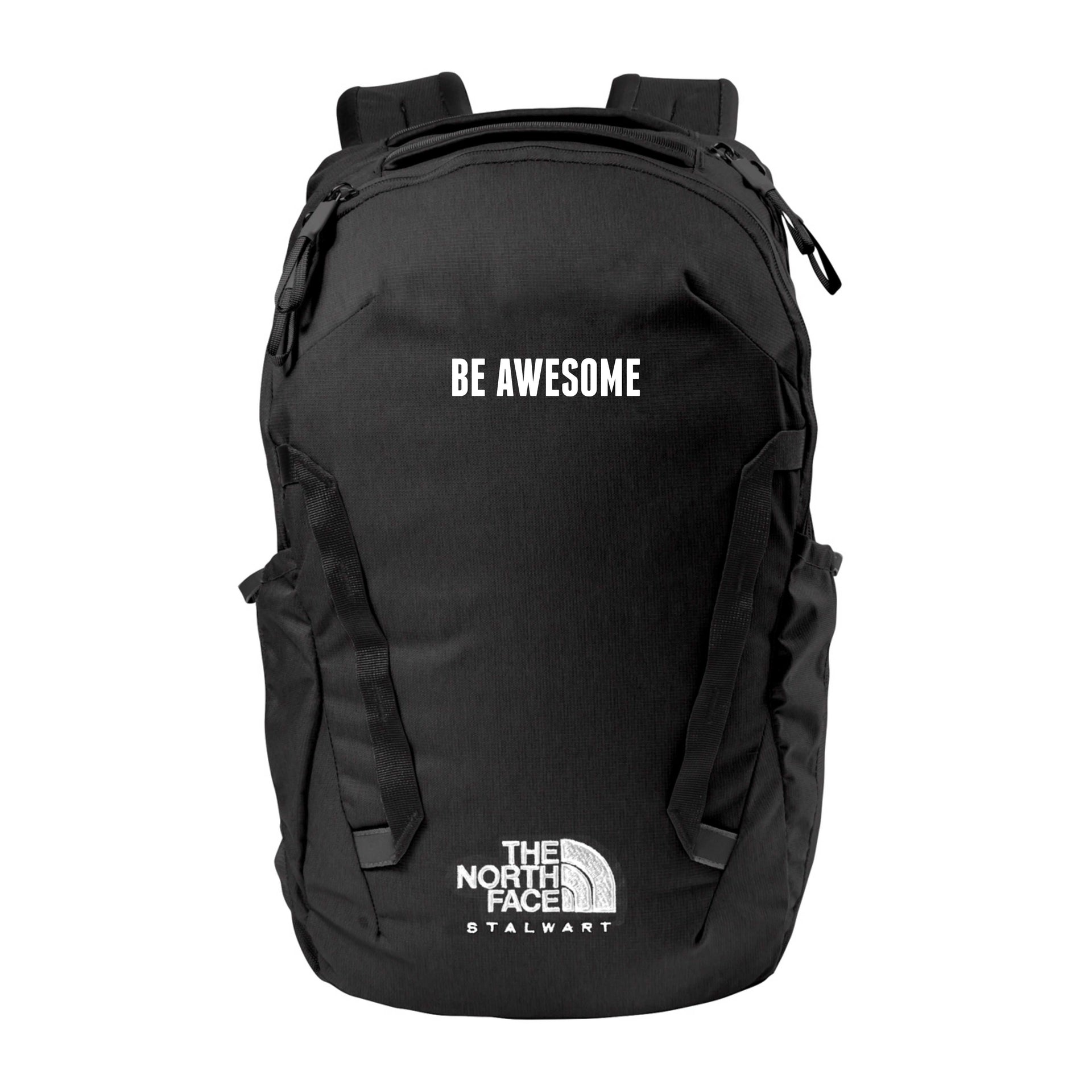 embroidered north face backpacks The North Face Be Awesome Embroidery Backpack – Hole in the Roof Awesome Shop