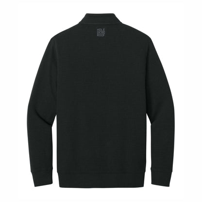 TravisMathew LOGO Waffle Quarter Zip