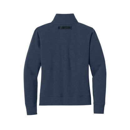 TravisMathew Women's Be Awesome Ocean Villa Quarter Zip