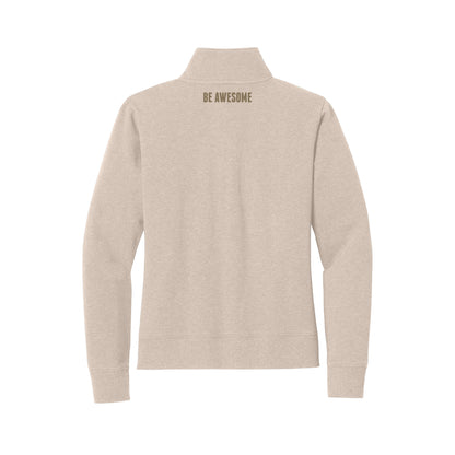 TravisMathew Women's Be Awesome Ocean Villa Quarter Zip