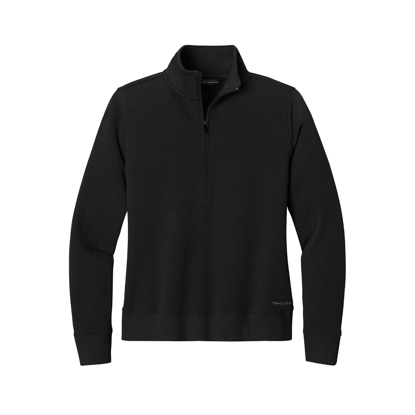 TravisMathew Women's Be Awesome Ocean Villa Quarter Zip