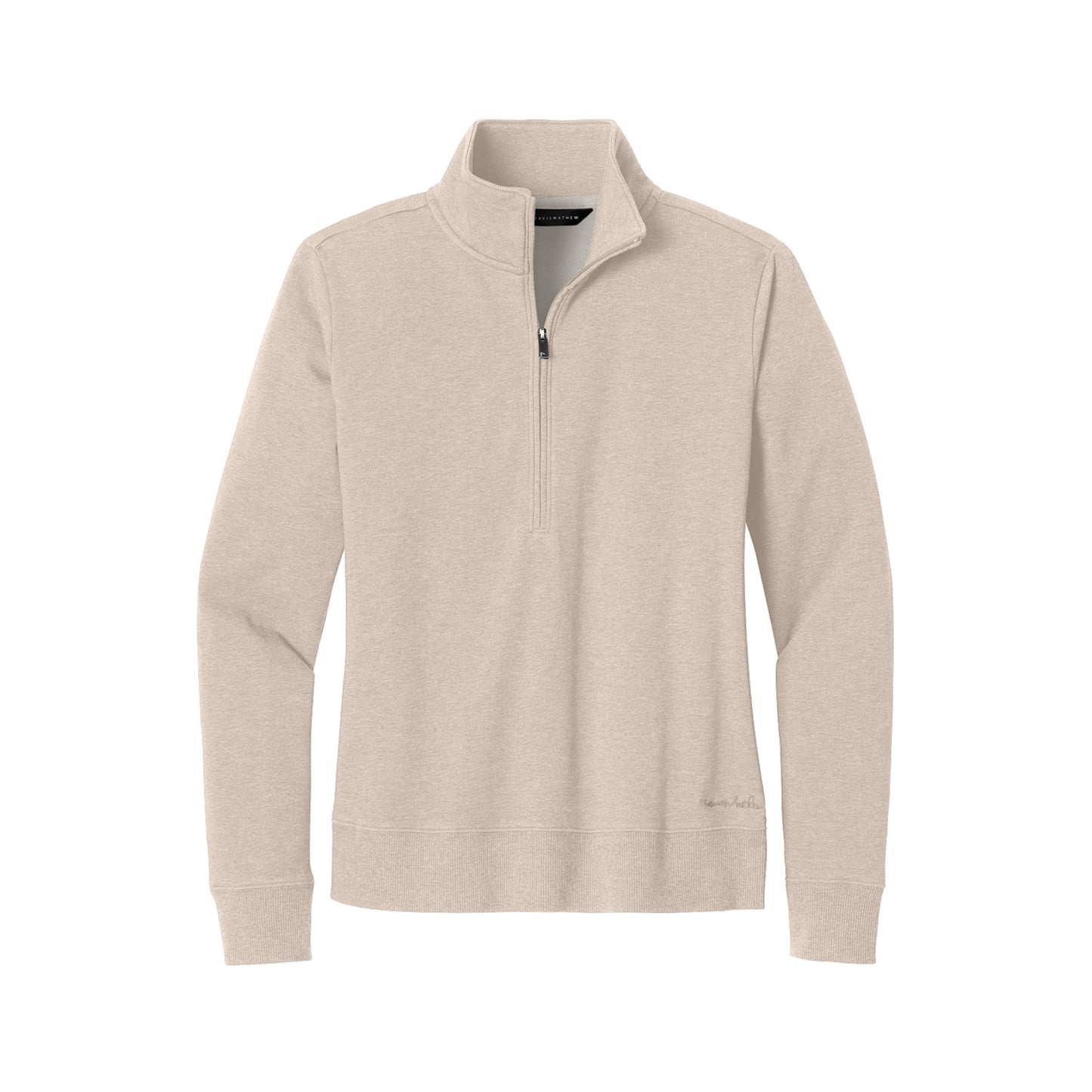 TravisMathew Women's Be Awesome Ocean Villa Quarter Zip