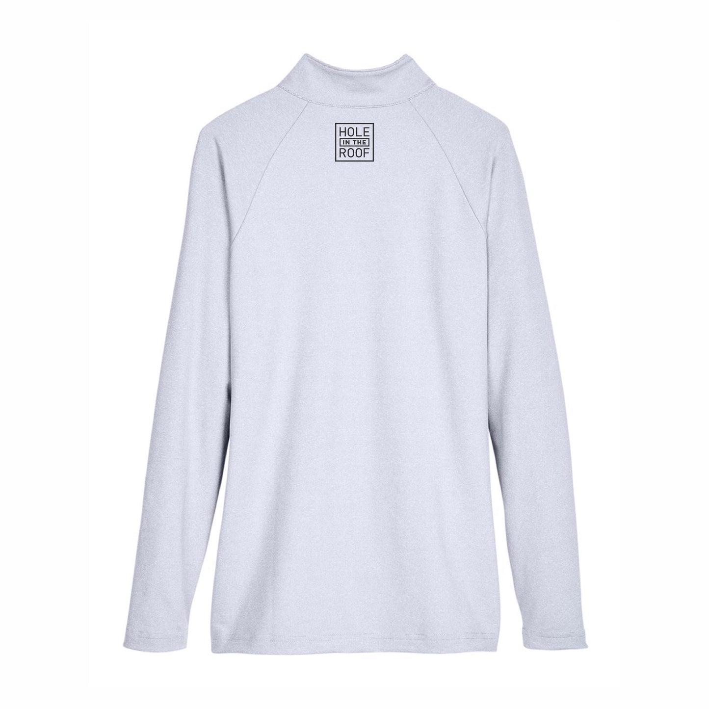Women's Micro Stripe Quarter Zip Pullover