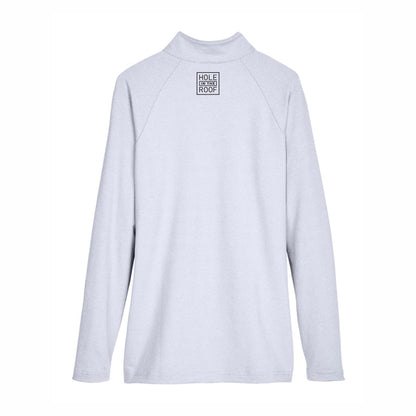 Women's Micro Stripe Quarter Zip Pullover