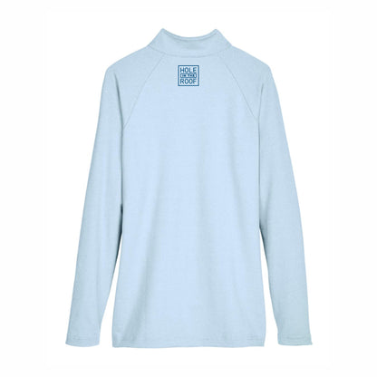 Women's Micro Stripe Quarter Zip Pullover