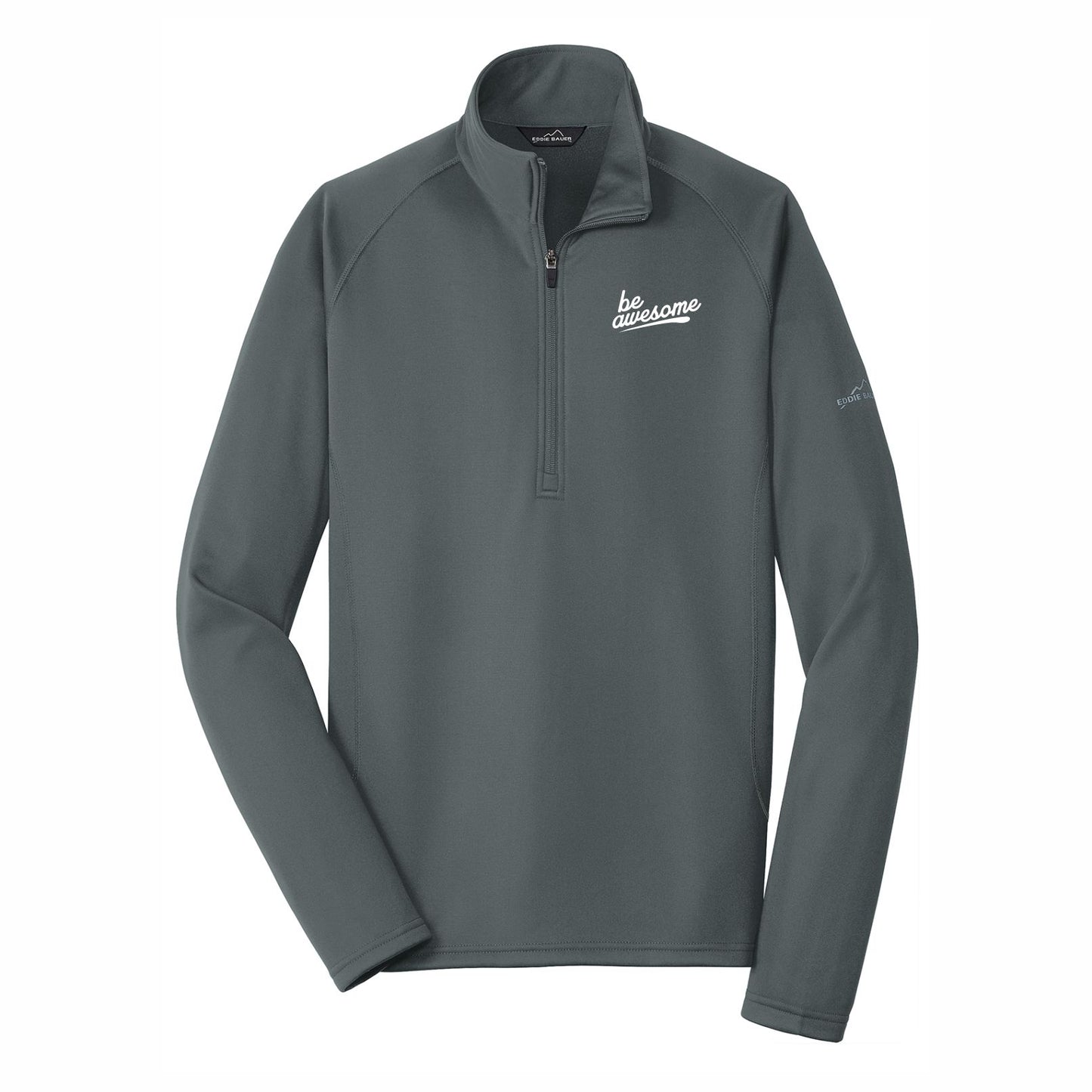 Eddie Bauer 1/2 Zip Be Awesome Swoop